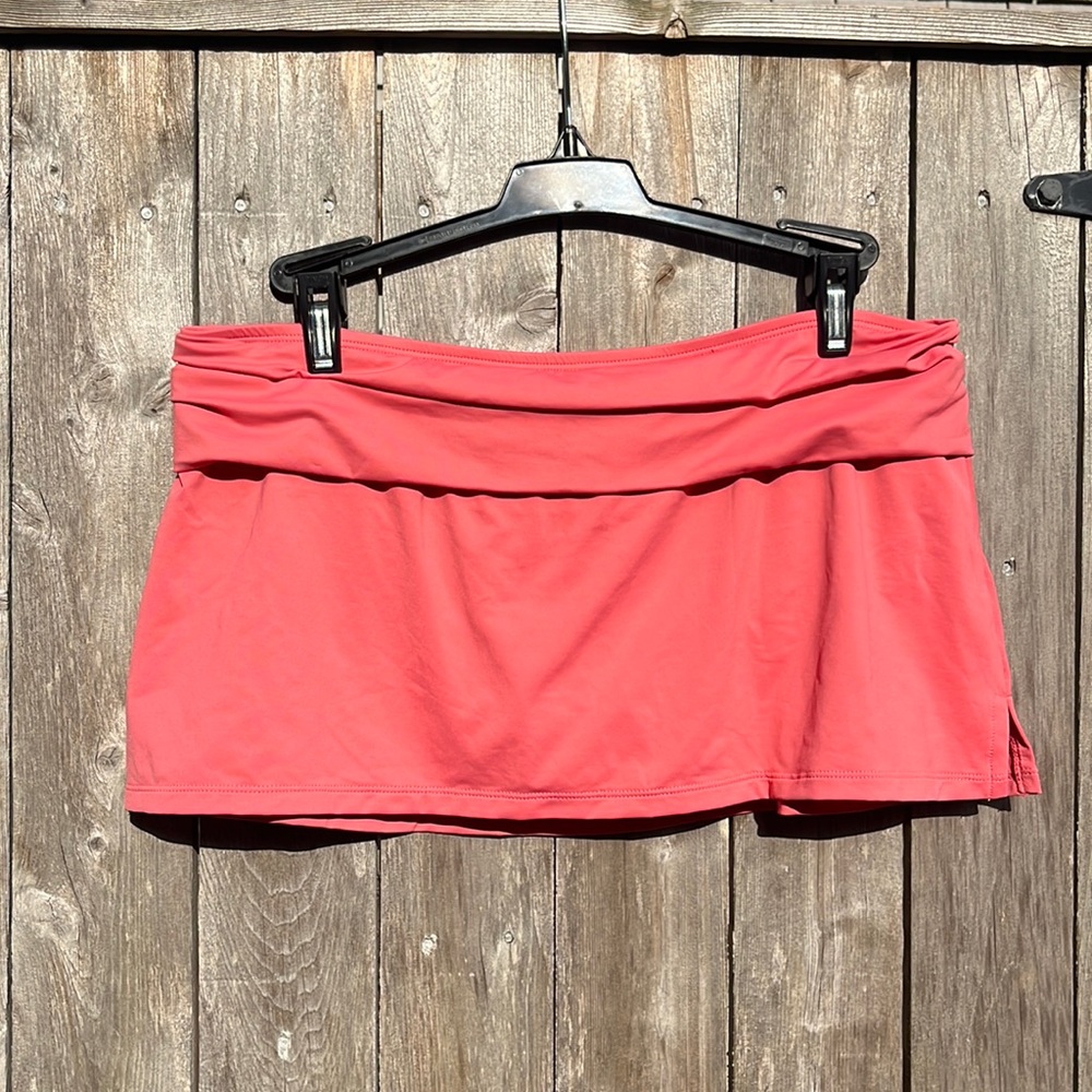 Swim Systems Cupid Aloha Skirted Hipster Swimsuit Bottom,Size Medium,NWT